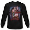 Up In Smoke Shirt Pantyhose Long Sleeve Black Tee T-Shirt