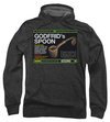 Warehouse 13 Hoodie Sweatshirt Godfrid Spoon Charcoal Adult Hoody