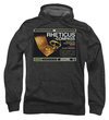 Warehouse 13 Hoodie Sweatshirt Rheticus Compass Charcoal Adult Hoody