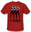 Warehouse 13 Shirt Claudia Adult Red Tee T-Shirt