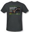 Warehouse 13 Shirt Godfrid Spoon Adult Charcoal Tee T-Shirt