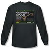 Warehouse 13 Shirt Godfrid Spoon Long Sleeve Charcoal Tee T-Shirt