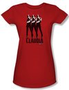 Warehouse 13 Shirt Juniors Claudia Red Tee T-Shirt