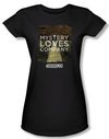 Warehouse 13 Shirt Juniors Mystery Loves Black Tee T-Shirt