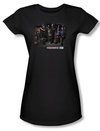 Warehouse 13 Shirt Juniors Warehouse Cast Black Tee T-Shirt