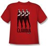 Warehouse 13 Shirt Kids Claudia Red Youth Tee T-Shirt