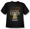 Warehouse 13 Shirt Kids Mystery Loves Black Youth Tee T-Shirt