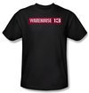 Warehouse 13 Shirt Logo Adult Black Tee T-Shirt