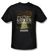 Warehouse 13 Shirt Mystery Loves Adult Black Tee T-Shirt