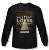 Warehouse 13 Shirt Mystery Loves Long Sleeve Black Tee T-Shirt