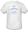 Warehouse 13 Shirt Now Leaving Univille Adult White Tee T-Shirt