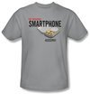 Warehouse 13 Shirt Original Smartphone Adult Silver Tee T-Shirt