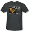 Warehouse 13 Shirt Rheticus Compass Adult Charcoal Tee T-Shirt