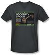 Warehouse 13 Shirt Slim Fit V Neck Godfrid Spoon Charcoal Tee Shirt