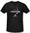 Warehouse 13 Shirt Slim Fit V Neck The Unknown Black Tee Shirt