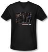 Warehouse 13 Shirt Slim Fit V Neck Warehouse Cast Black Tee Shirt