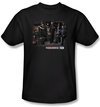 Warehouse 13 Shirt Warehouse Cast Adult Black Tee T-Shirt