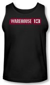 Warehouse 13 Tank Top Logo Black Tanktop