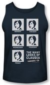 Warehouse 13 Tank Top Many Looks Navy Blue Tanktop