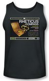 Warehouse 13 Tank Top Rheticus Compass Charcoal Tanktop