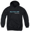 WarGames  Kids Hoodie Shall We Play A Game? Black Youth Hoody