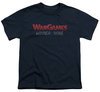 WarGames  Kids Shirt Winner None Navy Blue T-Shirt