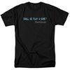 WarGames Shirt Shall We Play A Game? Black T-Shirt