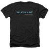 WarGames Shirt Shall We Play A Game? Heather Black T-Shirt