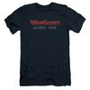 WarGames  Slim Fit Shirt Winner None Navy Blue T-Shirt