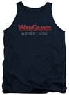 WarGames  Tank Top Winner None Navy Blue Tanktop