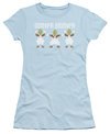 Willy Wonka and The Chocolate Factory  Juniors Shirt Oompa Loompa Light Blue T-Shirt