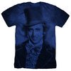 Willy Wonka and The Chocolate Factory Shirt Gene Wilder Heather Royal Blue T-Shirt