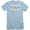 Willy Wonka and The Chocolate Factory  Slim Fit Shirt Oompa Loompa Light Blue T-Shirt