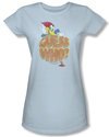 Woody Woodpecker Junior Shirt Guess Who Light Blue Tee T-Shirt