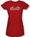 Woody Woodpecker Junior Shirt Sketchy Bird Red Tee T-Shirt