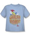 Woody Woodpecker Kids Shirt Guess Who Light Blue Tee T-Shirt