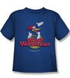 Woody Woodpecker Kids Shirt Woody T Royal Blue Tee T-Shirt