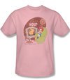 Woody Woodpecker Shirt Chocolate Hour Adult Pink Tee T-Shirt