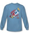 Woody Woodpecker Shirt Dive Carolina Blue Long Sleeve Tee T-Shirt