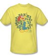 Woody Woodpecker Shirt Laugh It Up Adult Yellow Tee T-Shirt