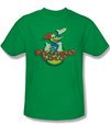 Woody Woodpecker Shirt Pajaro Loco Adult Kelly Green Tee T-Shirt