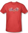 Woody Woodpecker Shirt Sketchy Bird Adult Heather Red Tee T-Shirt