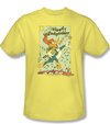 Woody Woodpecker Shirt Vintage Woody Adult Yellow Tee T-Shirt