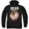 X-O Manowar Hoodie Lightning Sword Black Sweatshirt Hoody