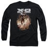 X-O Manowar Long Sleeve Shirt Lightning Sword Black Tee T-Shirt