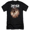 X-O Manowar Slim Fit Shirt Lightning Sword Black T-Shirt