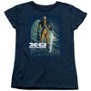 X-O Manowar Womens Shirt Decapitated Navy T-Shirt