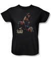 Xena: Warrior Princess Ladies Shirt In Control Black Tee T-Shirt