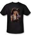 Xena: Warrior Princess Shirt Adult Black Tee T-Shirt