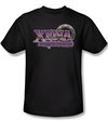 Xena: Warrior Princess Shirt Logo Adult Black Tee T-Shirt